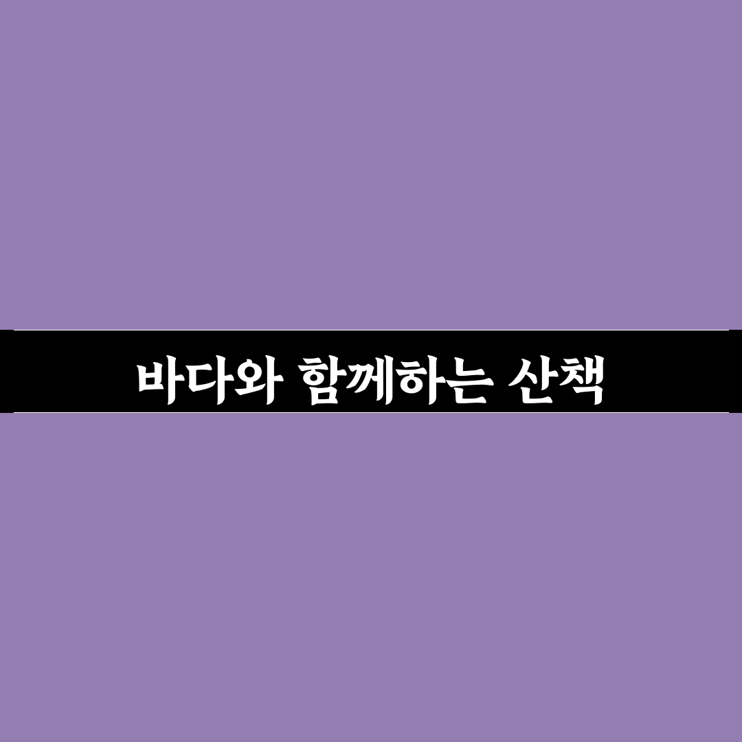 울산 대왕암공원 당일 코스와 바다 산책 명소 꿀팁 정리