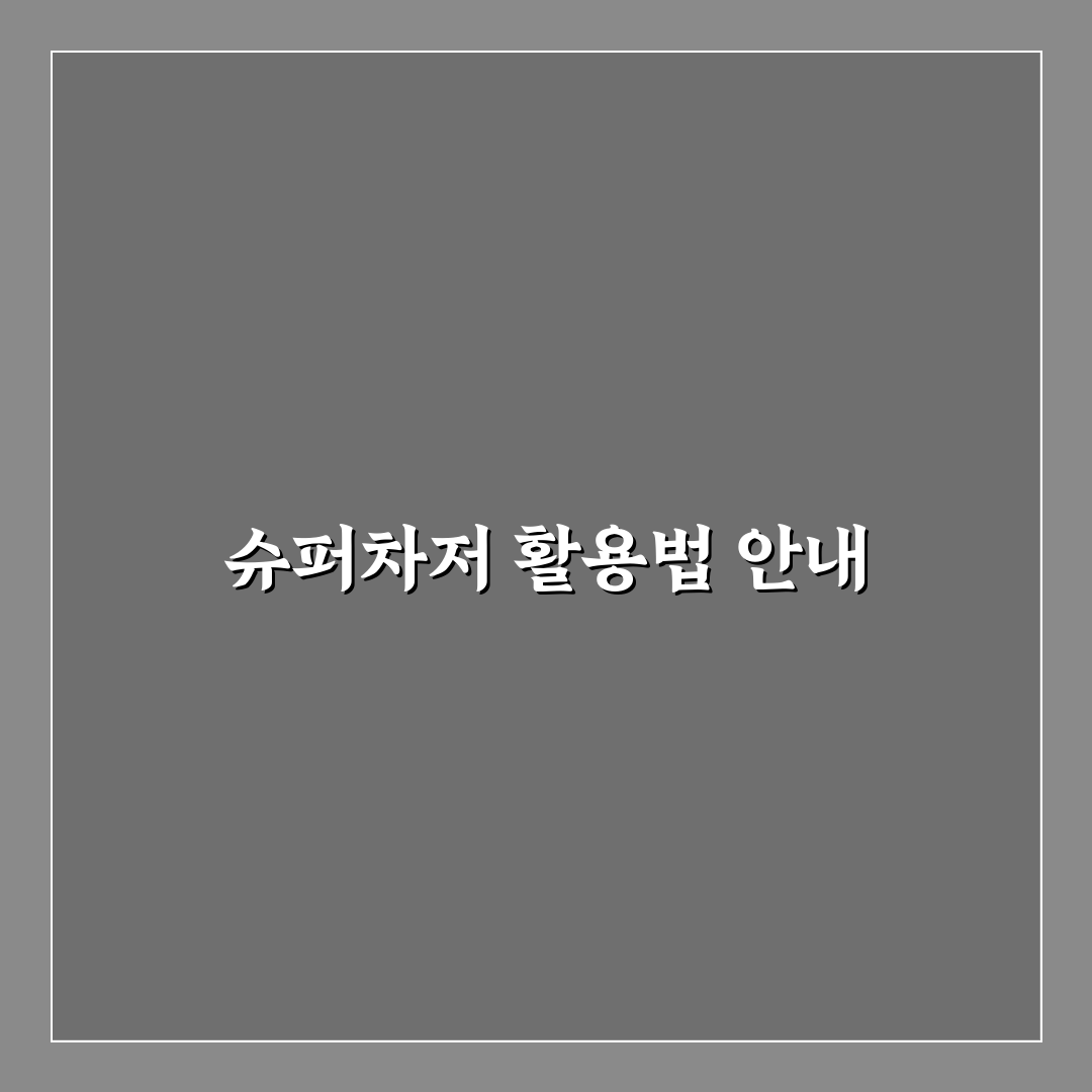 테슬라 슈퍼차저 이용 방법과 충전 속도 팁 공유