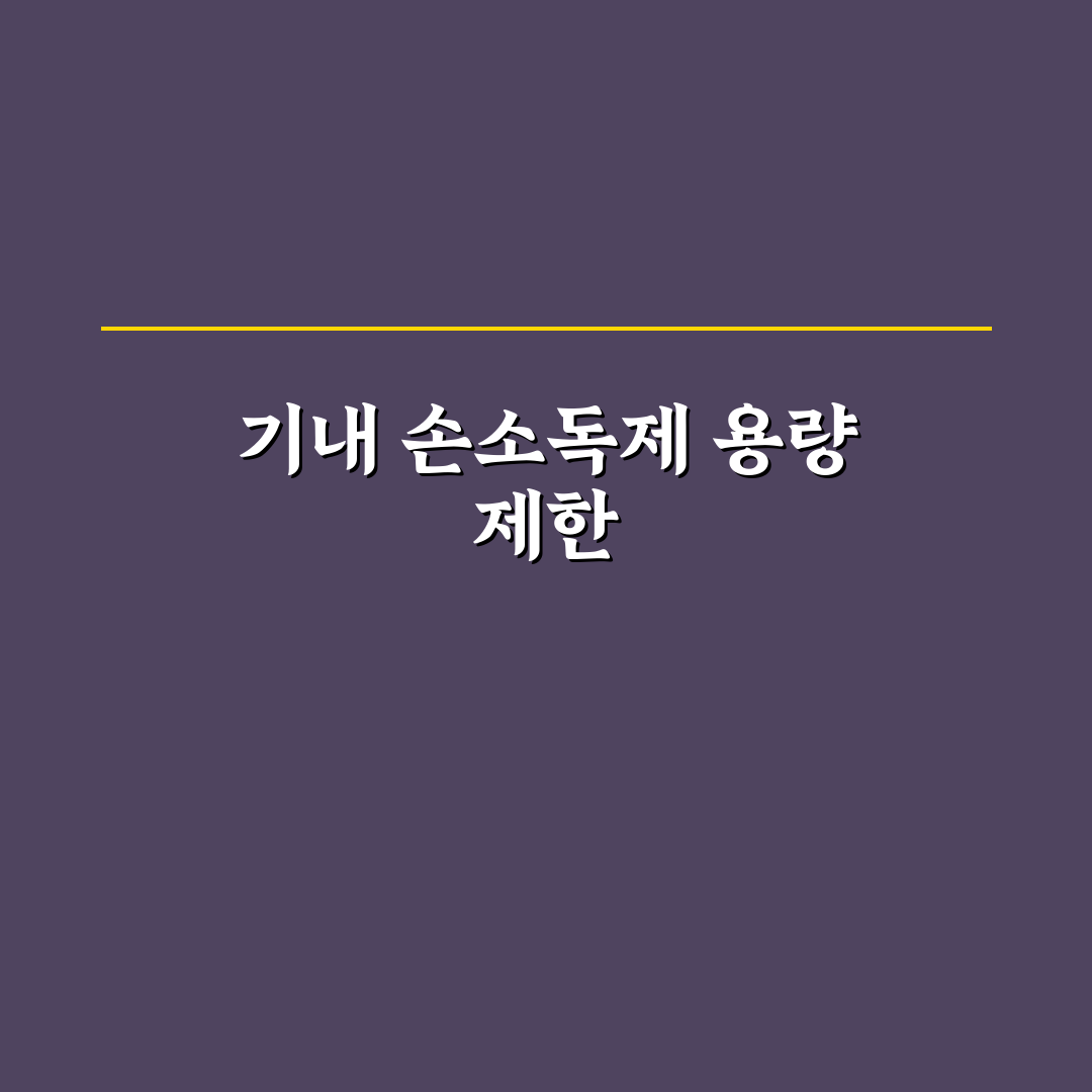 손소독제 기내 반입 기준과 여행용 용량 제한 꿀팁 정리