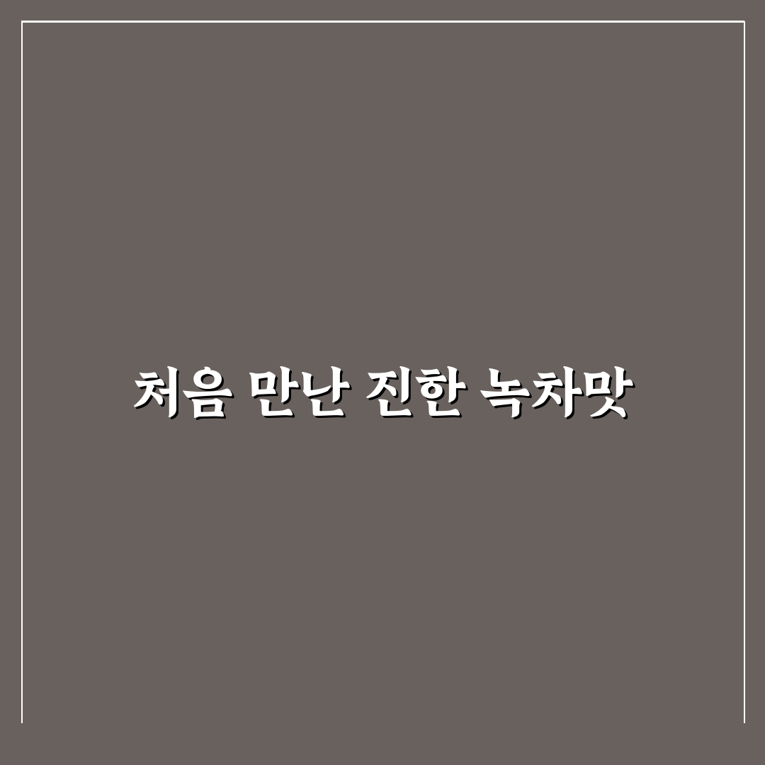 말차 붕어싸만코 사용 후기, 달콤 쌉싸름함 직접 느껴보니
