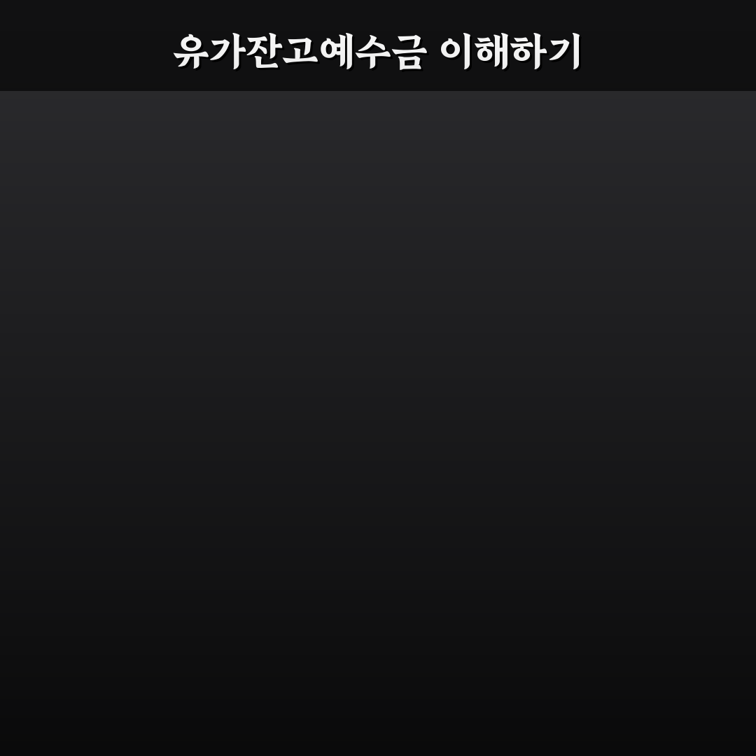 유가잔고예수금 뜻 직접 알아보니 헷갈리는 부분 정리