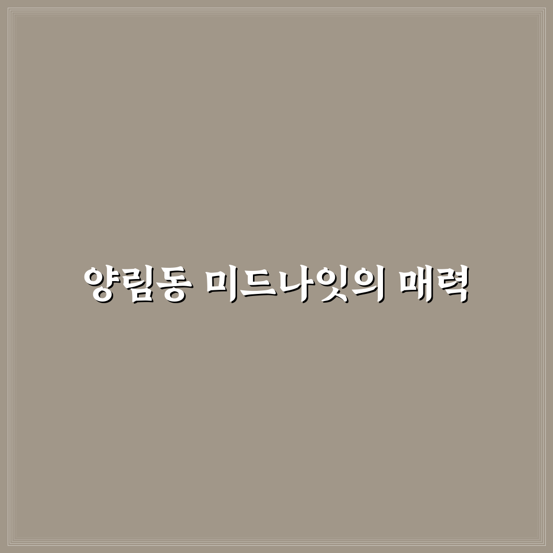 양림동 미드나잇 익스프레스 이용 꿀팁과 후기 공유