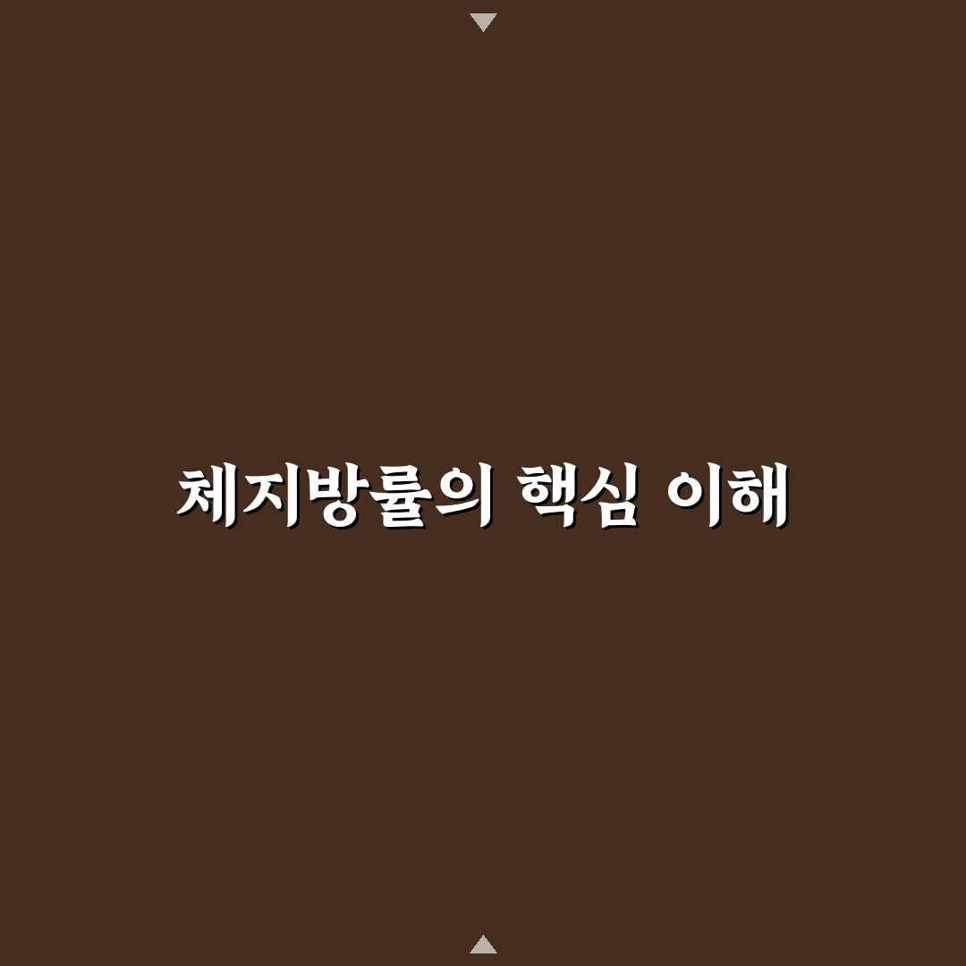 체지방률 계산기 사이트 사용법과 꿀팁 공유