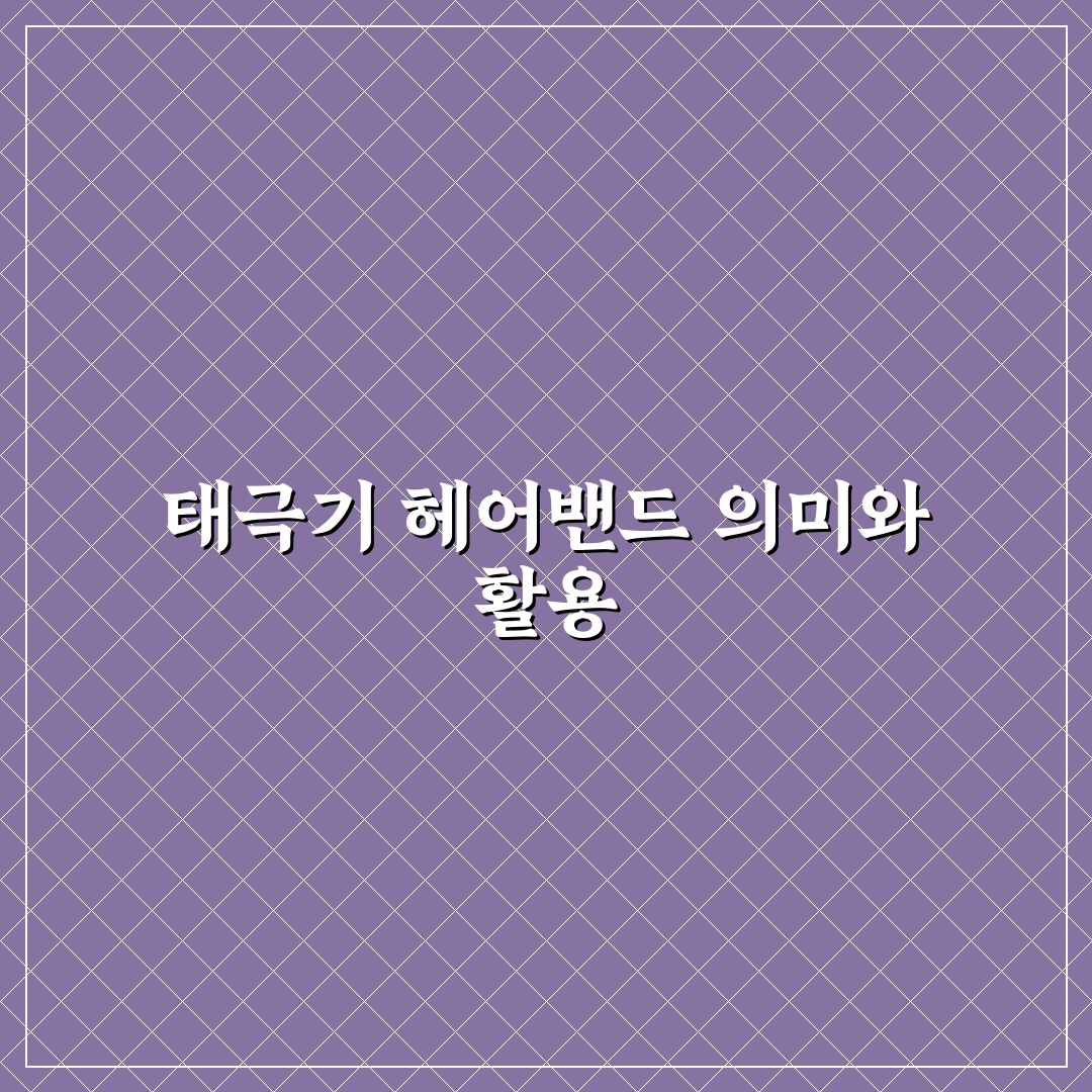 태극기 헤어밴드 사용법과 착용 꿀팁 알려드려요