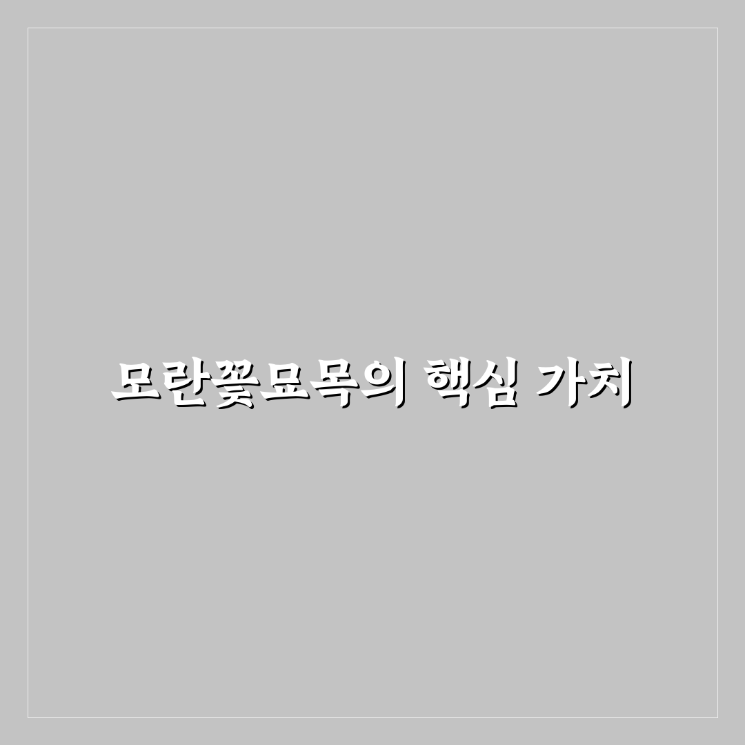 모란꽃묘목 심기와 관리 꿀팁 쉽게 알려드려요